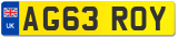 AG63 ROY