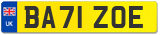 BA71 ZOE