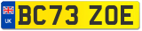 BC73 ZOE