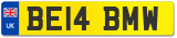 BE14 BMW