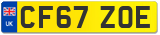 CF67 ZOE