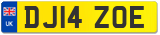 DJ14 ZOE