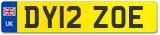 DY12 ZOE