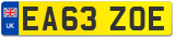 EA63 ZOE