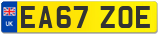 EA67 ZOE