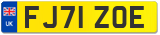 FJ71 ZOE